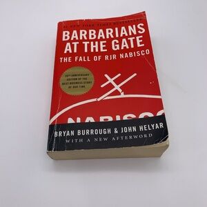 Barbarian At The Gate: The Fall Of RJR Nabisco - Paperback Good Condition